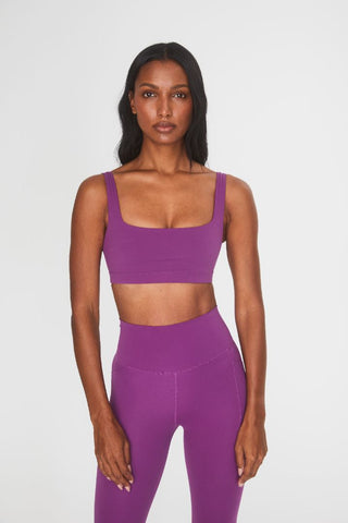 Classic Sports Bra - Petunia