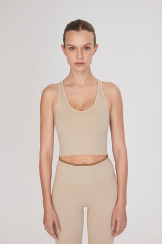 Butterfly Tank Top - Hazelnut