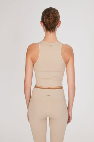 Butterfly Tank Top - Hazelnut