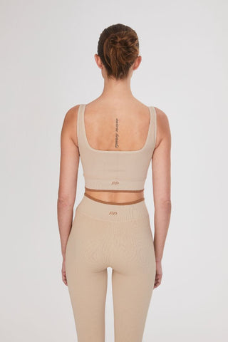 Pike Sports Bra - Hazelnut