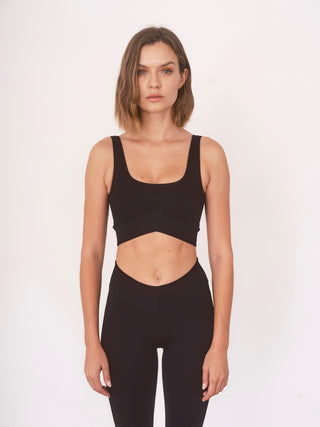 Pike Sports Bra - Midnight