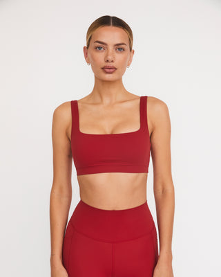 Classic Sports Bra - Cardinal