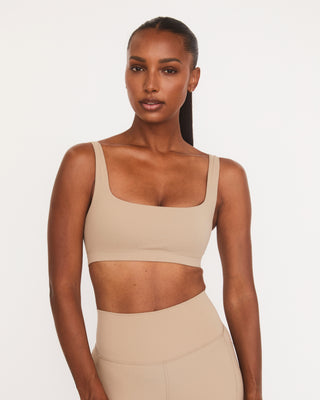 Classic Sports Bra - Sand