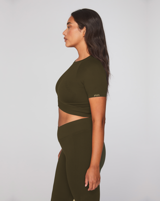 Inhale T-Shirt - Army Green