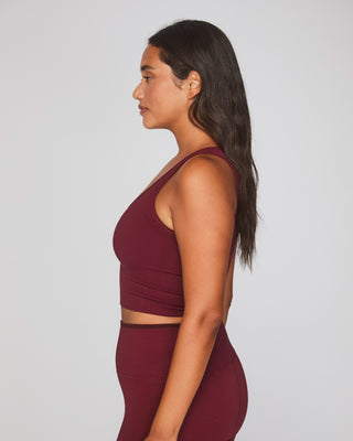 Butterfly Tank Top - Rosewood
