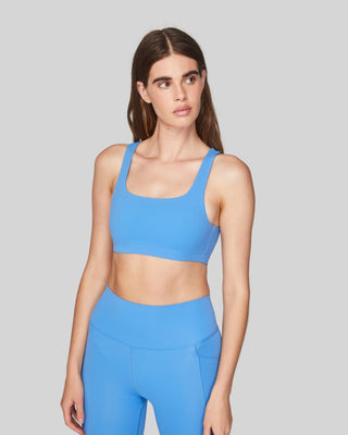 Medley Sports Bra - French Blue