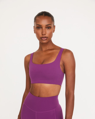 Medley Sports Bra - Petunia