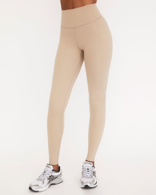 Pocket Spin Leggings - Sand