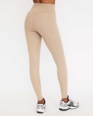 Pocket Spin Leggings - Sand