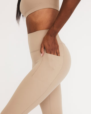 Pocket Spin Leggings - Sand