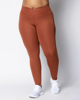 Crossover FormFit Legging - Brick