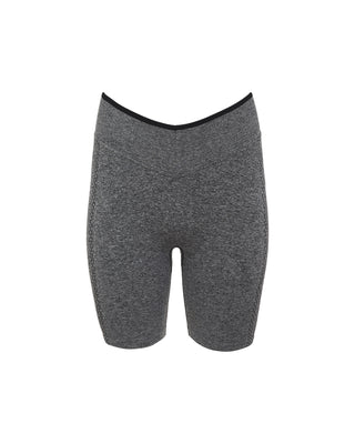 joja level up shorts womens black and gray workout biker shorts