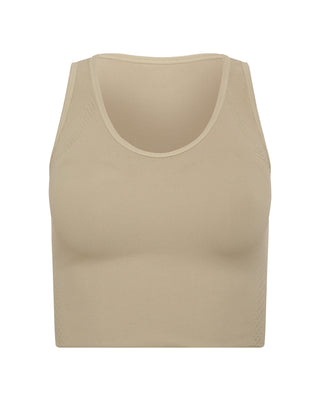 Butterfly Tank Top - Hazelnut