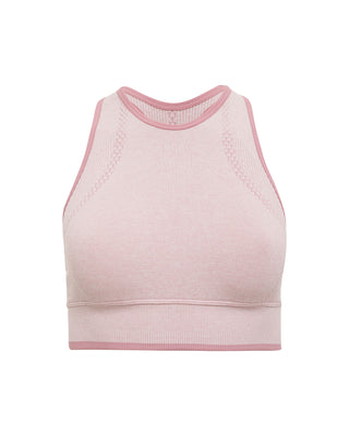 Joja commitment razor back bra pink womens racer back sports bra