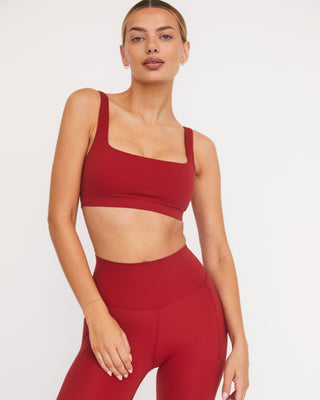 Classic Sports Bra - Cardinal