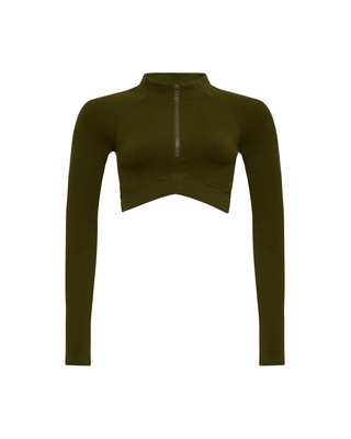 Exhale Long Sleeve - Army Green