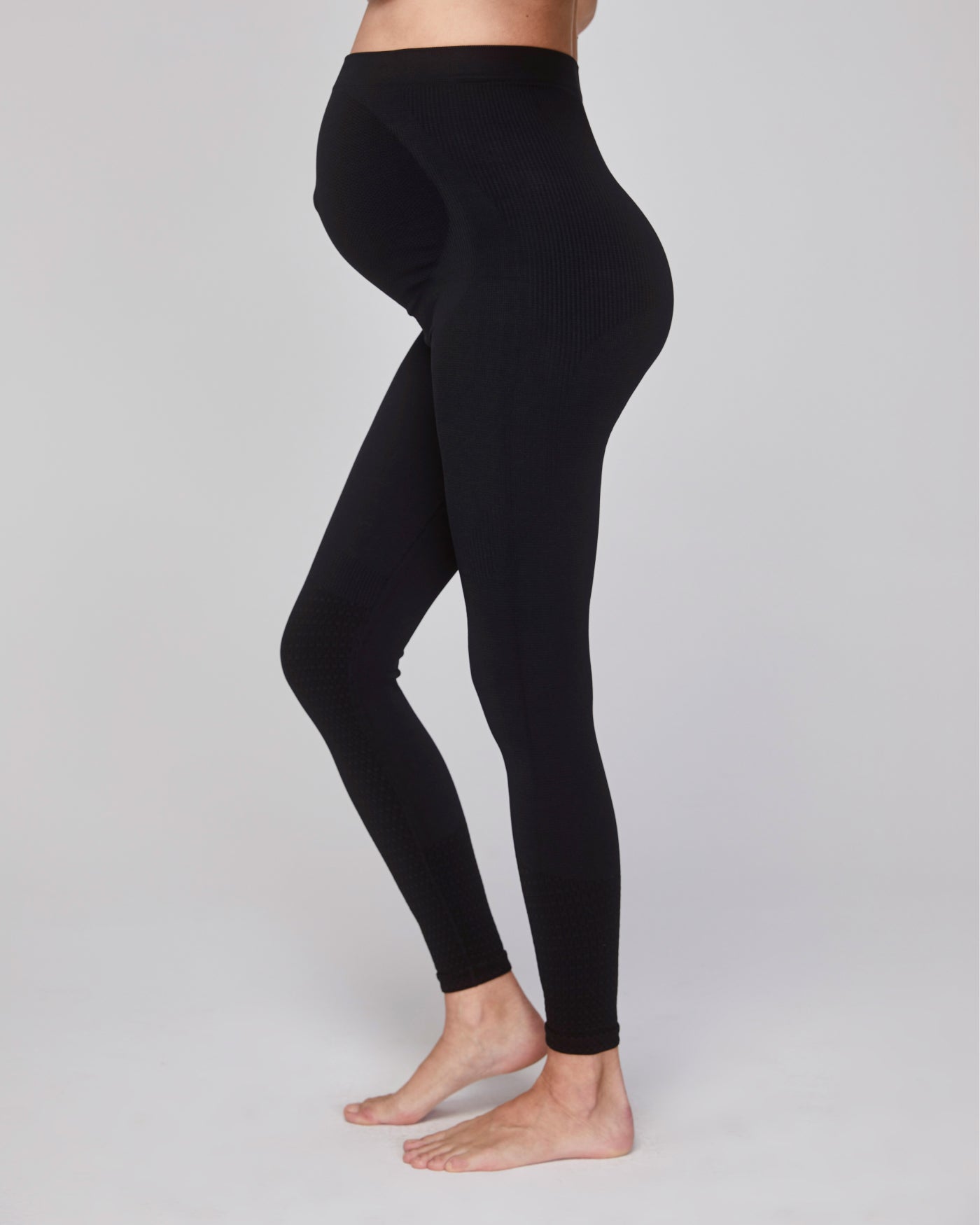 High Waisted Seamless Maternity Workout Leggings For Women