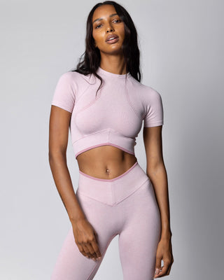 Joja inhale t-shirt womens pink athletic shirt