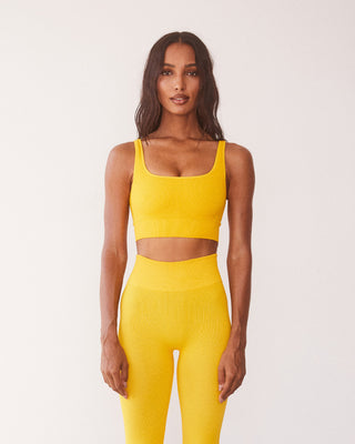 Joja balance bra yellow womens sports bra