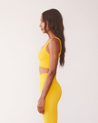 Joja balance bra yellow womens sports bra