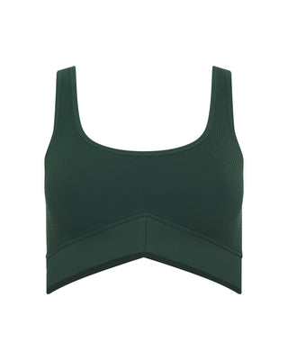 Pike Sports Bra - Evergreen